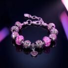 Silver Charm Bracelet neon high quality cheap price