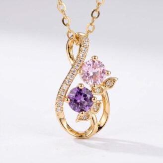 Twin Bloom Necklace